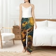 thumbnail image 6 of Lsque Starry Night Guitar Turtle Print Women's Pajama Pants, Lounge Pant - Comfortable Home Wear,Elastic Waistband, Stylish Design-Small, 6 of 9