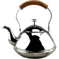 thumbnail image 1 of Wide Base Stainless Steel Tea Drink Kettle Pot Stove Top Safe Hotel Kitchen Cookware, 1 of 6