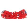 thumbnail image 3 of Patriotic Comfortable Polyester Red Headband with Beads, Gems, Star, by Way to Celebrate, 3 of 4