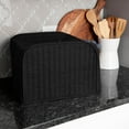 thumbnail image 4 of RITZ Large Toaster Kitchen Appliance Cover (APPLIANCE NOT INCLUDED), Black, 4 of 5
