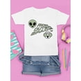 thumbnail image 3 of Outer Space Cool Alien Sci-Fi Trendy Graphic T-shirt, 3 of 4
