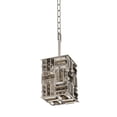 thumbnail image 2 of Kalco 031710-Fr000 Modello 7" Wide Mini Pendant - Chrome, 2 of 2