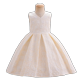 thumbnail image 1 of Vestido de princesa de verano para niños, vestido de flores florales sin mangas para niñas, vestido de tutú de bautismo para niños pequeños, disfraz de fiesta de cumpleaños de 1 año 3T (etiqueta 100) Gao Jinjia LED, 1 of 2