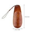thumbnail image 2 of Worgeous 2 Pcs Wooden Shoehorn Flexible Shoe Horn Small Simple Shoe Lifter (Brown), 2 of 8