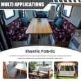 thumbnail image 3 of Yuyamidu Purple Butterfly RV Dinette Cushion Covers Soft Camper Cushion Slipcovers Elastic RV Couch Cushion Covers Furniture Protector for RV Camper Decoration, 3 of 7