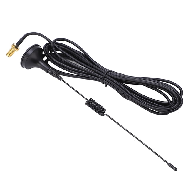 Antena de Base Magnética ANGGREK para Coche Señales Fuertes Antiinterferencias Ganancia de 32 dBi Montaje en Techo para WEIERWEI VEV-3288S VEV-6288