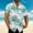 P-Green, variant on Men's Seaside Beach Shirt Button Bodysuit Fun Print Short Sleeve Men Dress Shirt Mens Romper Jumpsuit Mens Bodysuit Romper Long Sleeve Men's Dragon Shirt