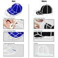 thumbnail image 4 of Hat Washer Cage for Washing Machine - Baseball Cap Cleaner Holder, Ball Cap Washing, Dishwasher Safe, Perfect for Cleaning and Protecting Hats in Washer/Dishwasher (White 1 Pack), 4 of 8