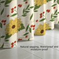 thumbnail image 5 of 72x72 Inch Fabric Shower Curtain Waterproof Polyester, Daisy Floral Print, 5 of 6