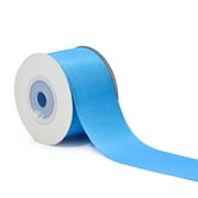 LaRibbons 1 1/2" Textured Grosgrain Ribbon Island Blue 5 Yard Spool