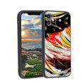 thumbnail image 1 of Compatible with iPhone 12 Phone Case, Abstraction-3 Case Men Women, Flexible Silicone Shockproof Case for iPhone 12, 1 of 1