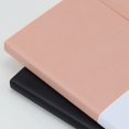 thumbnail image 3 of Cuaderno Wiisdatek de tapa dura con acabado en cuero, 13 x 21 cm, rosa, 3 of 7