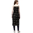 thumbnail image 3 of eloria Women's Fashion Stylish Leaf Printed Sleeveless Kurti, 3 of 5