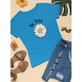 thumbnail image 3 of Be Free Heart Daisy T-Shirt Women -Image by Shutterstock, Female 3X-Large, 3 of 4