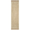 thumbnail image 3 of SAFAVIEH Natural Fiber Johanna Geometric Jute Area Rug, Natural/Ivory, 6' x 9', 3 of 8