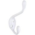 thumbnail image 1 of National Hardware 7176522 Crochets pour Vêtements Résistants - Blanc, 1 of 1