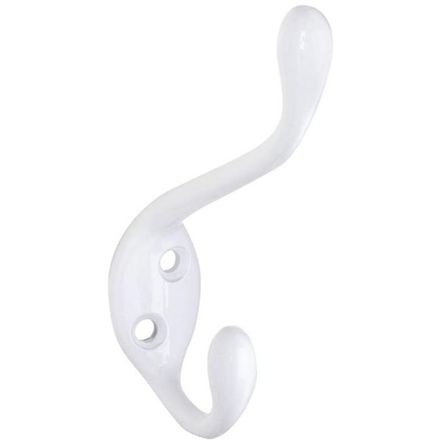 National Hardware 7176522 Crochets pour Vêtements Résistants - Blanc