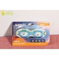 Speedo Junior Glide Swim Goggles in Blue/Green