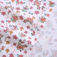 thumbnail image 4 of Betsey Johnson Fall Foliage Pink Microfiber 4 Piece Queen Sheet Set, 4 of 7