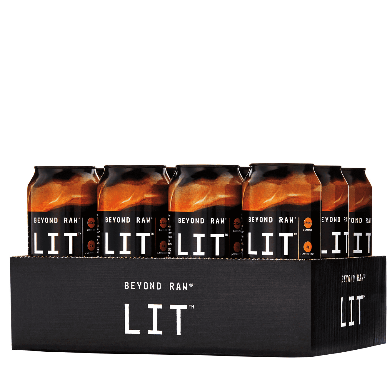 LIT™ On-The-Go Pre-Workout, Gummy Worm, 12 - 16OZ Cans