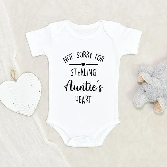 Newbabywishes - Stealing Auntie's Heart Baby Clothes for Boys and Girls - Auntie Baby Clothes