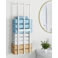 thumbnail image 1 of Toalleros de pared Bethom Bathom para baño, color blanco, 1 of 6