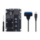 thumbnail image 1 of 2-in-1 for M.2 NGFF or mSATA to Sata Converter Reader Card with Sata Cable Conve, 1 of 1