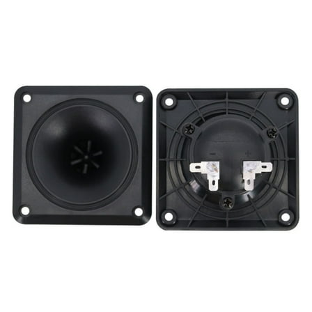 1pair High Sound Quality 3.5inch Square Horn Tweeter Speaker for All Users