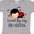 thumbnail image 4 of Inktastic Little Sister Ladybug Girls Baby Bodysuit, 4 of 5