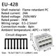 thumbnail image 1 of Conectores de cable 102/104/106/108 Mini conector de Cable de cableado rápido compacto para conductores de caja de conexiones bloque de terminales push-in Deng Xun unisex, 1 of 2