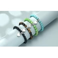 thumbnail image 7 of Cremation Jewelry Heart Urn Bracelet for Ashes for Women Men Adjustable Memorial Keepsake Tiger Eyes Bead Bracelet, 7 of 7