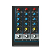 Pyle PMXU43BT - 4-Ch. Bluetooth Studio Mixer - DJ Controller Audio Mixing Console System