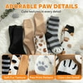 thumbnail image 6 of Fuzzy Cat Claw Socks for Women,Cute Animal Slipper Socks Sleeping Warm Socks Christmas Gift for Girls, 6 of 7