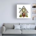 thumbnail image 3 of Fab Funky 'Christmas Des Christmas Kennel Cottage' Canvas Art, 3 of 3