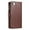 Brown, variant on Wallet Case Compatible with iPhone 7 / 8 / SE 2022 & 2020, Luxury ID Cash Credit Card Slots Zipper Holder Carrying Pouch Folio Flip PU Leather Cover [Detachable Crossbody Strap & Wrist Strap], Brown
