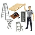 thumbnail image 2 of Wrestling Referee Action Figure & Accessory Set for WWE & AEW Wrestling Action Figures, 2 of 2