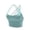 Sky Blue, variant on Xfvqtps Sports Bras for Women Cross Back Double Spaghetti Strap Padded Elastic Crop Tank Tops for Yoga Gym Fitness Sky Blue