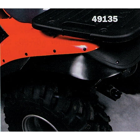 MAIER 491350 Rear Mud Flap Extensions Kawasaki Atv (Best Way To Clean Mud Off Atv)