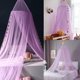 thumbnail image 5 of Naiovety Lamp Sleeping Canopy Mesh Girls Bed Net Cortina Techo Repelente de insectos y plagas Violeta Naiovety HA003764-05, 5 of 6