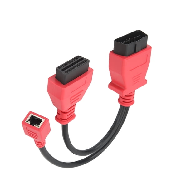 Adaptador De Cable De Programación, Conector Ethernet OBD2 Antienvejecimiento, Cable De Diagnóstico Para Automóvil, Resistencia A La Abrasión Para MS908 PRO MaxiSys Elite