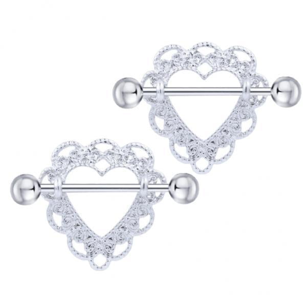de pezón de acero inoxidable,barra de escudo, de ,Joyería piercing del cuerpo,Suministros para perforaciones corporales,Piercing en el Hugo Anillo de pezón de acero inoxidable
