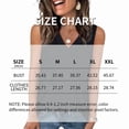thumbnail image 7 of ZEHJUHAN Women's Solid Color V-Neck Sleeveless Tank Top - Basic Stretchy Summer Tee Black，S, 7 of 7