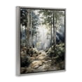 thumbnail image 2 of Stupell Industries Farmhouse Through The Woods Pathway Gray Floating Frame Canvas Art, 17 x 21, by Franklyn Gregory, 2 of 8