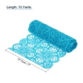 thumbnail image 2 of Unique Bargains Lace Ribbon 10 Yards 7 Inch Lace Flower Trim for Craft Headbands Wedding Deep Blue, 2 of 5