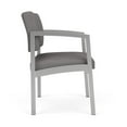 thumbnail image 2 of Pemberly Row Chaise d'Invité Surdimensionnée pour Réception et Attente - Acier Argenté - Gris Pâle, 2 of 5