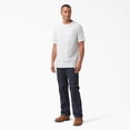 thumbnail image 4 of Camiseta Dickies de manga corta con bolsillo y tecnología de enfriamiento, blanca, talla M, 4 of 5
