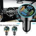 thumbnail image 6 of 66W 4 Ports USB Car Charger Fast Charging PD Quick Charge 3.0 USB C Car Phone, 6 of 6