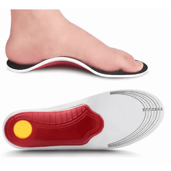 Woaeety High Arch Support Shoe Insoles Inserts for Flat Feet - Orthotic Insoles High Arch for Men Women Arch Pain, Plantar Fasciitis Relief Insoles,Arch Supports Standing All Day (M)