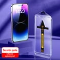 thumbnail image 1 of Privacy Screen Protector with Oleophobic Coating, Dust-Free Installation, for iPhone 15, 14, 13, 12, 11 Pro Max, Mini, XR, XS, 7, 8 Plus, 1 of 4