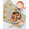 thumbnail image 3 of Spring Daisy Kitchen Dish Towels for Drying Dishes Set of 3, Country Vintage Yellow White Floral Leaf Waffle Weave Microfiber Hand Tea Bathroom Towels Quick Dry & Absorbent Towel 12x12, 3 of 7